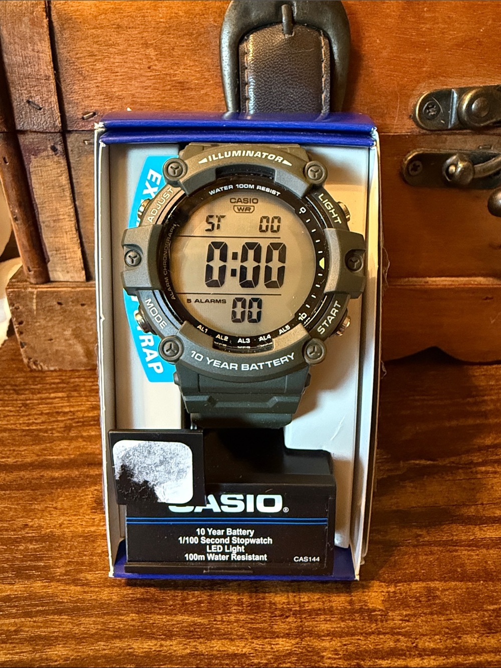 Casio AE-1500WHX-3AV Illuminator Digital Watch - Khaki Green
